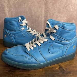 Jordan 1 Retro High OG G8RD Gatorade Cool Blue 2017 Size 12 AJ5997-455 Men’s MJ